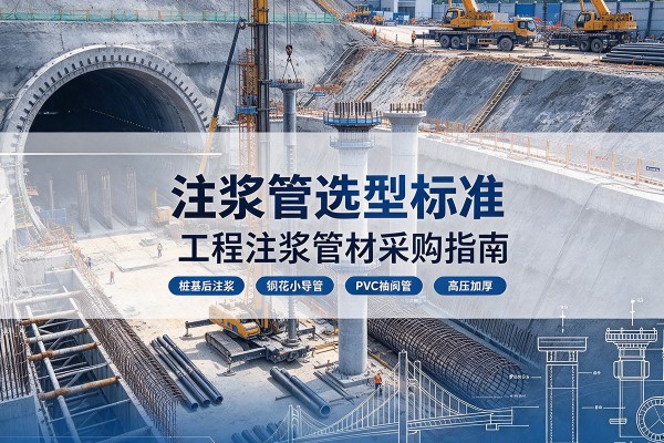 拱墅注浆管选型标准